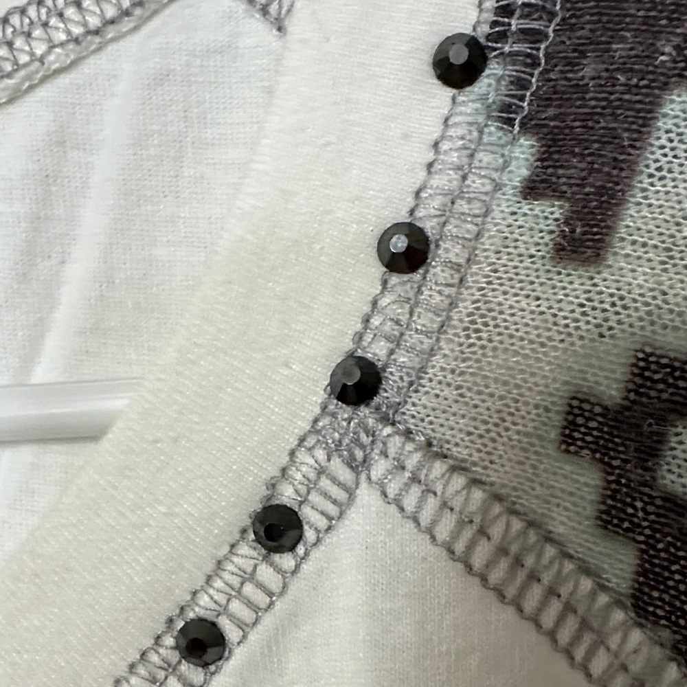 Delila Texas Multicolor Geometric Western Short Sleeve Tee - Picture 5 of 7